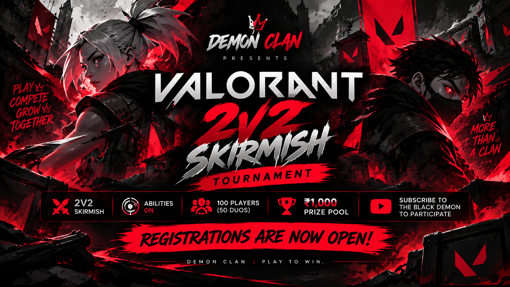 VALORANT 2v2 SKIRMISH TOURNAMENT ⚔️